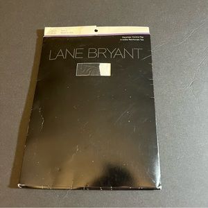 Vtg. Lane Bryant Pantyhose Daysheer Invisible Reinforced Toe Black Size C